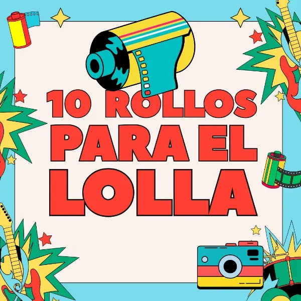 10 rollos para llevar al Lolla